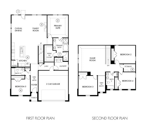 The Kessler (C454) - Kingdom Heights: Rosenberg, Texas - Meritage Homes