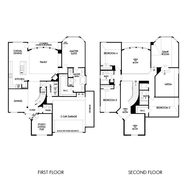 The Andes (5542) - Kingdom Heights: Rosenberg, Texas - Meritage Homes