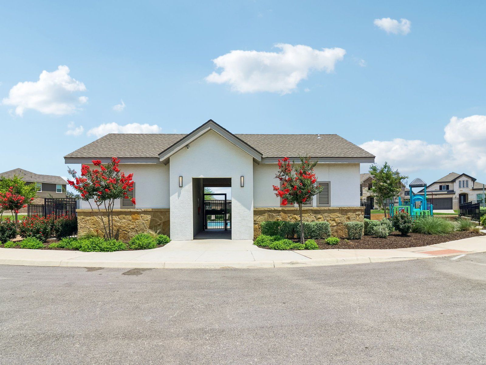 Amenity center at Sagebrooke, a Meritage Homes community.