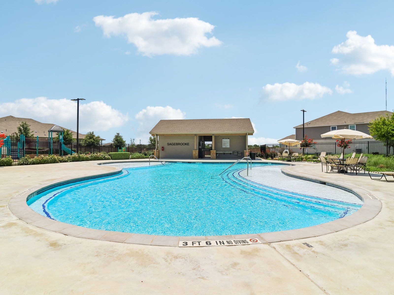 Pool at Sagebrooke, a Meritage Homes community.