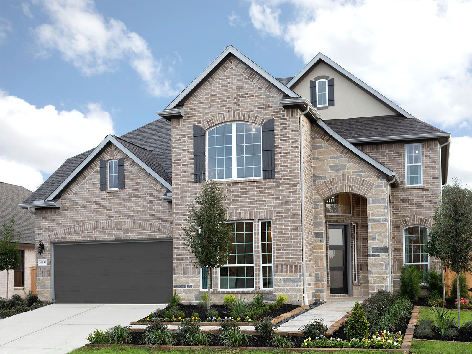 Massey Oaks - Estate Series por Meritage Homes en Houston Texas