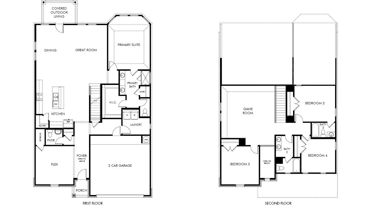 The Legacy (453) - Riverbend at Double Eagle - Boulevard Collection: Cedar Creek, Texas - Meritage Homes