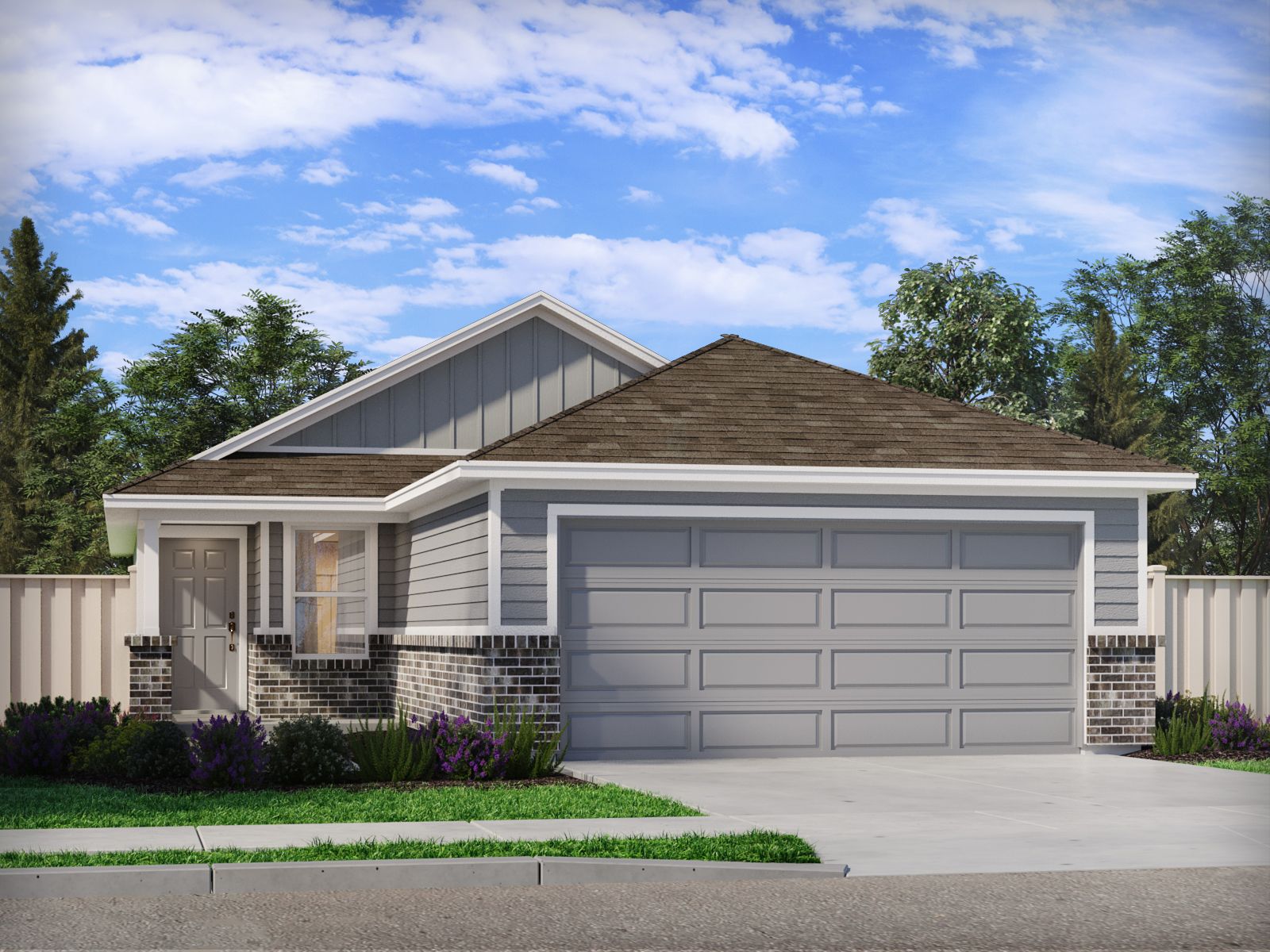 The Congaree (340) Floorplan G Elevation Rendering