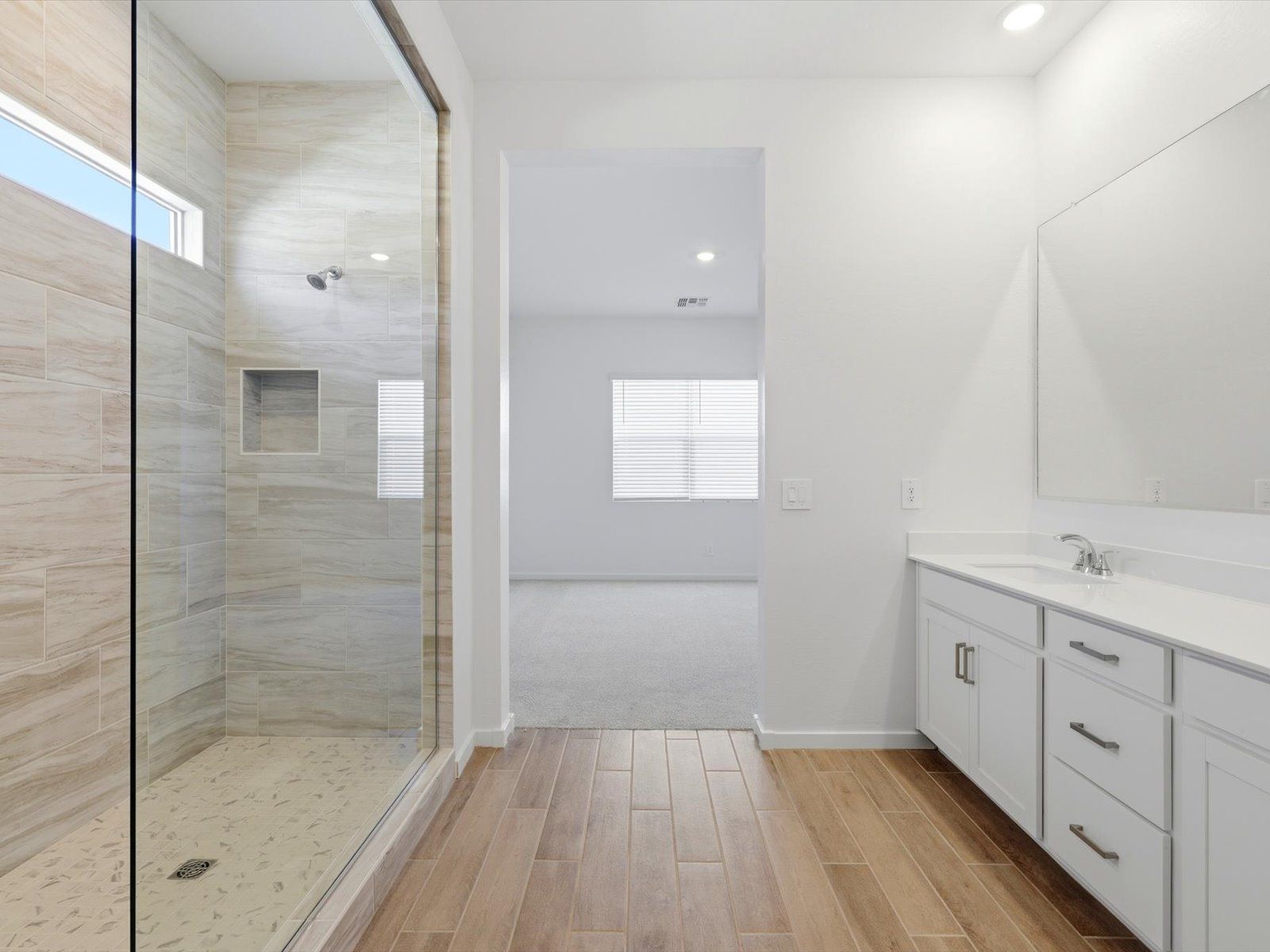 The Amber floorplan interior photo taken at a Meritage Homes community in Goodyear, AZ.