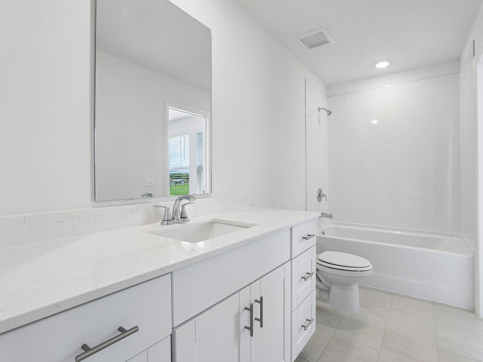 Secondary bathroom