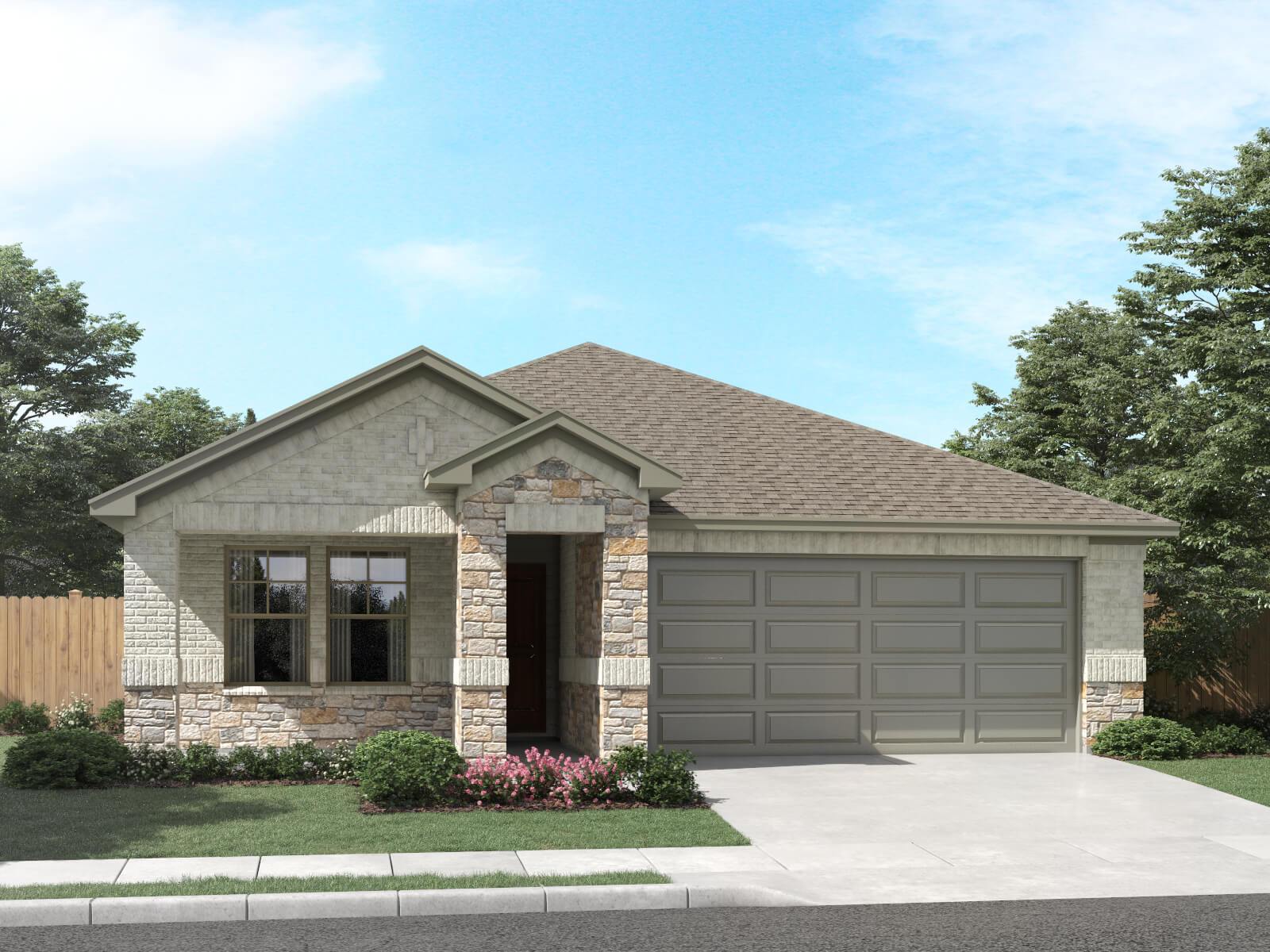 The Callaghan (830) - Legendary Trails - Premier Series: Cibolo, Texas - Meritage Homes