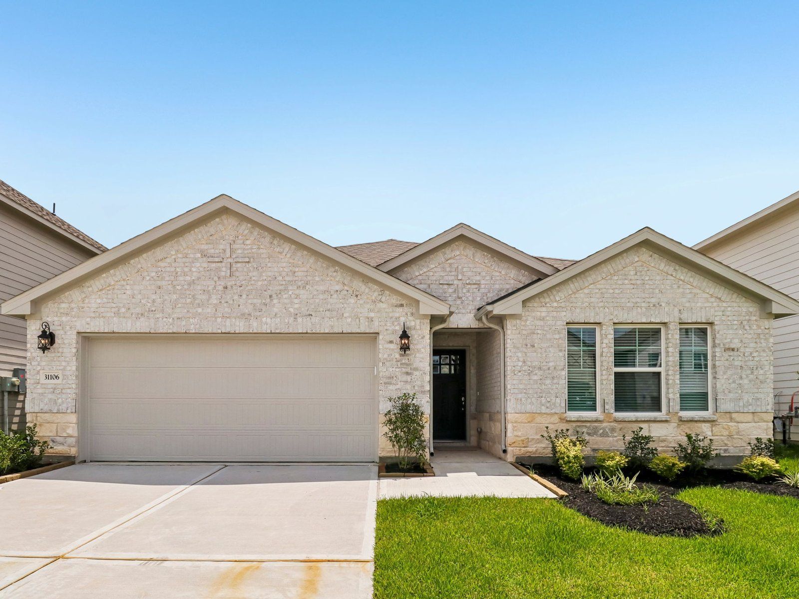 The Henderson (L404) - Riviera Pines - Classic Series: Huffman, Texas - Meritage Homes