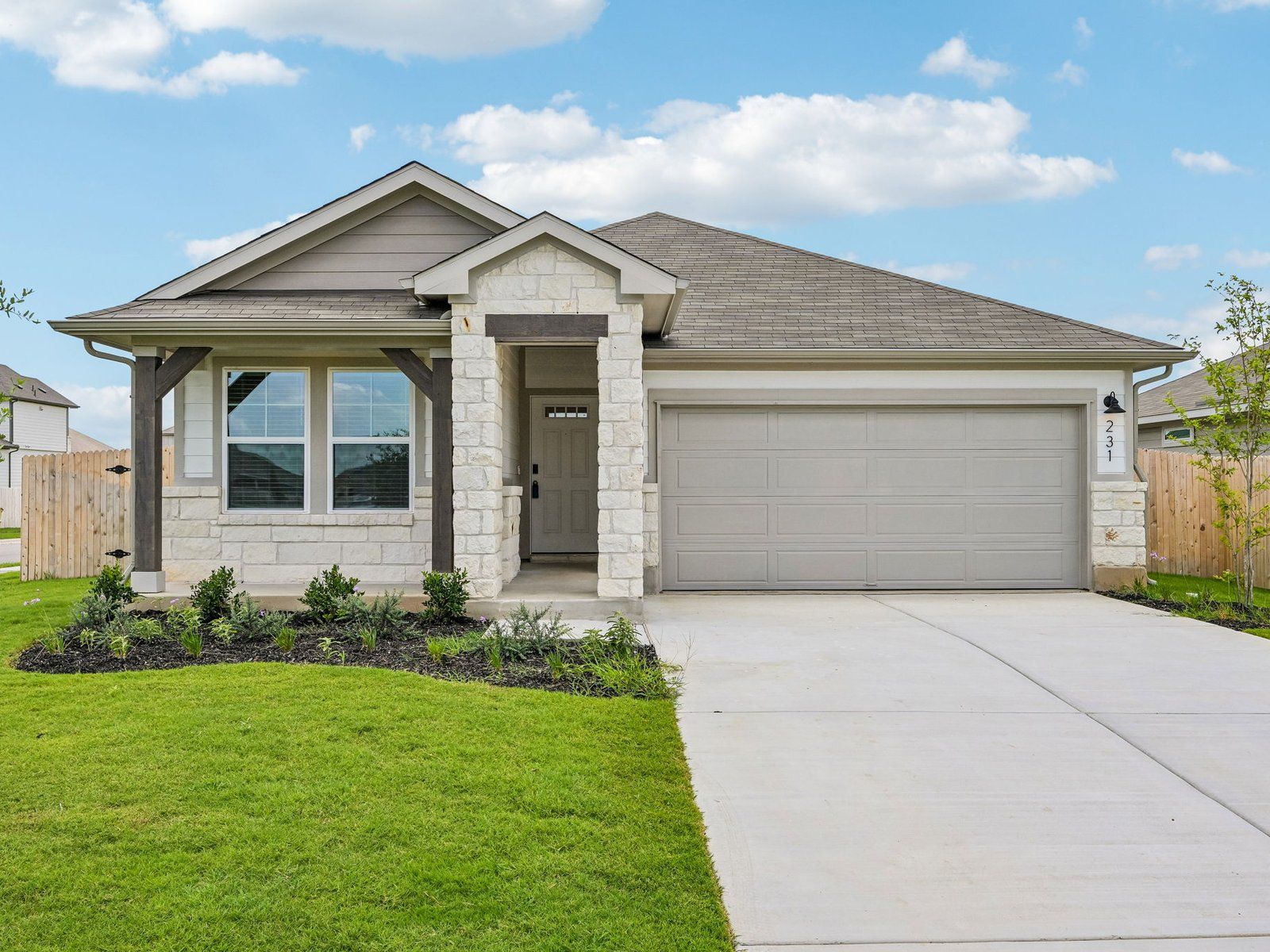 The Hughes (841) - Riverbend at Double Eagle - Reserve Collection: Cedar Creek, Texas - Meritage Homes