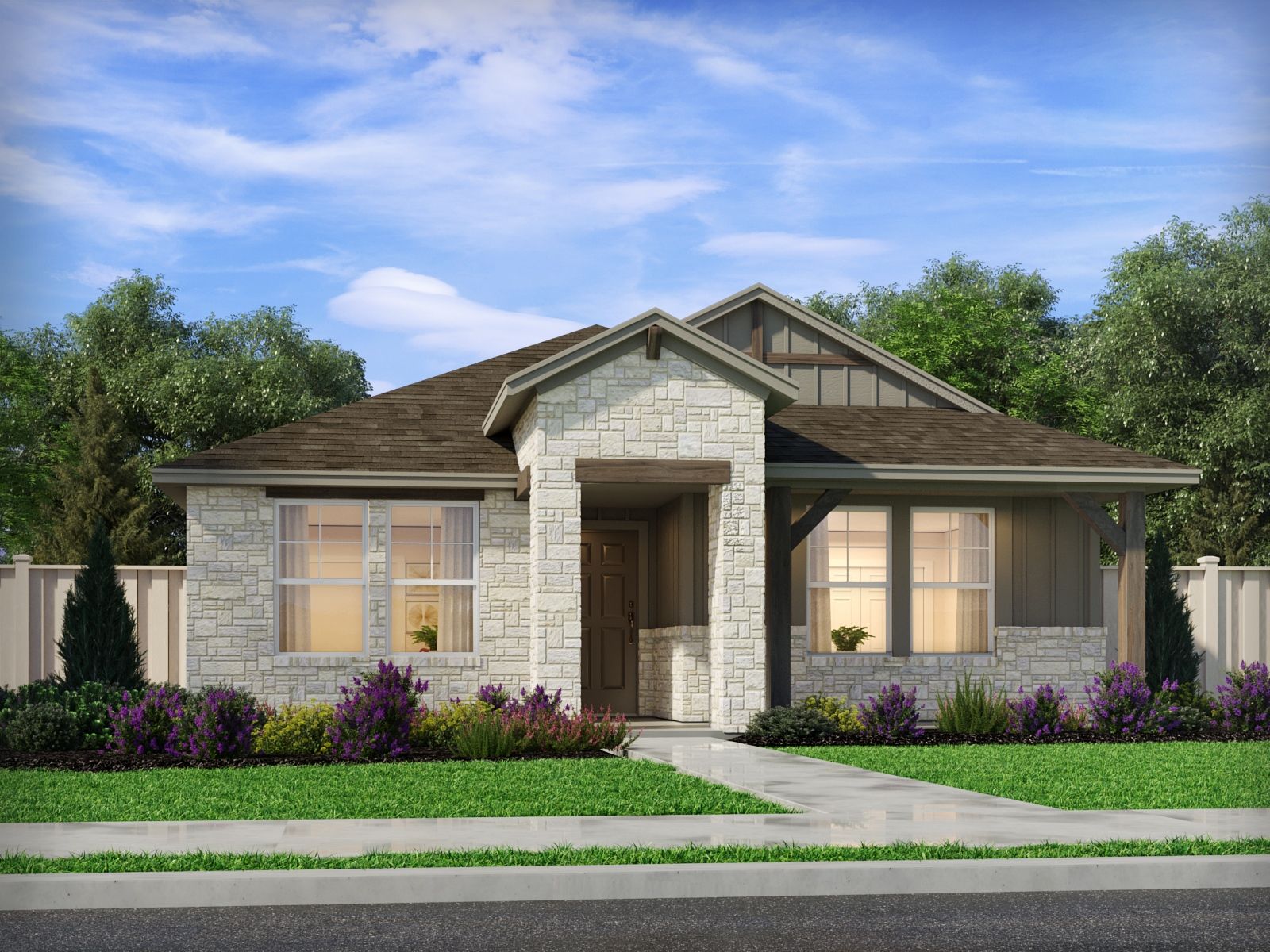 The Coronado (740) - Colony at Cole Springs - Arbor Collection: Buda, Texas - Meritage Homes
