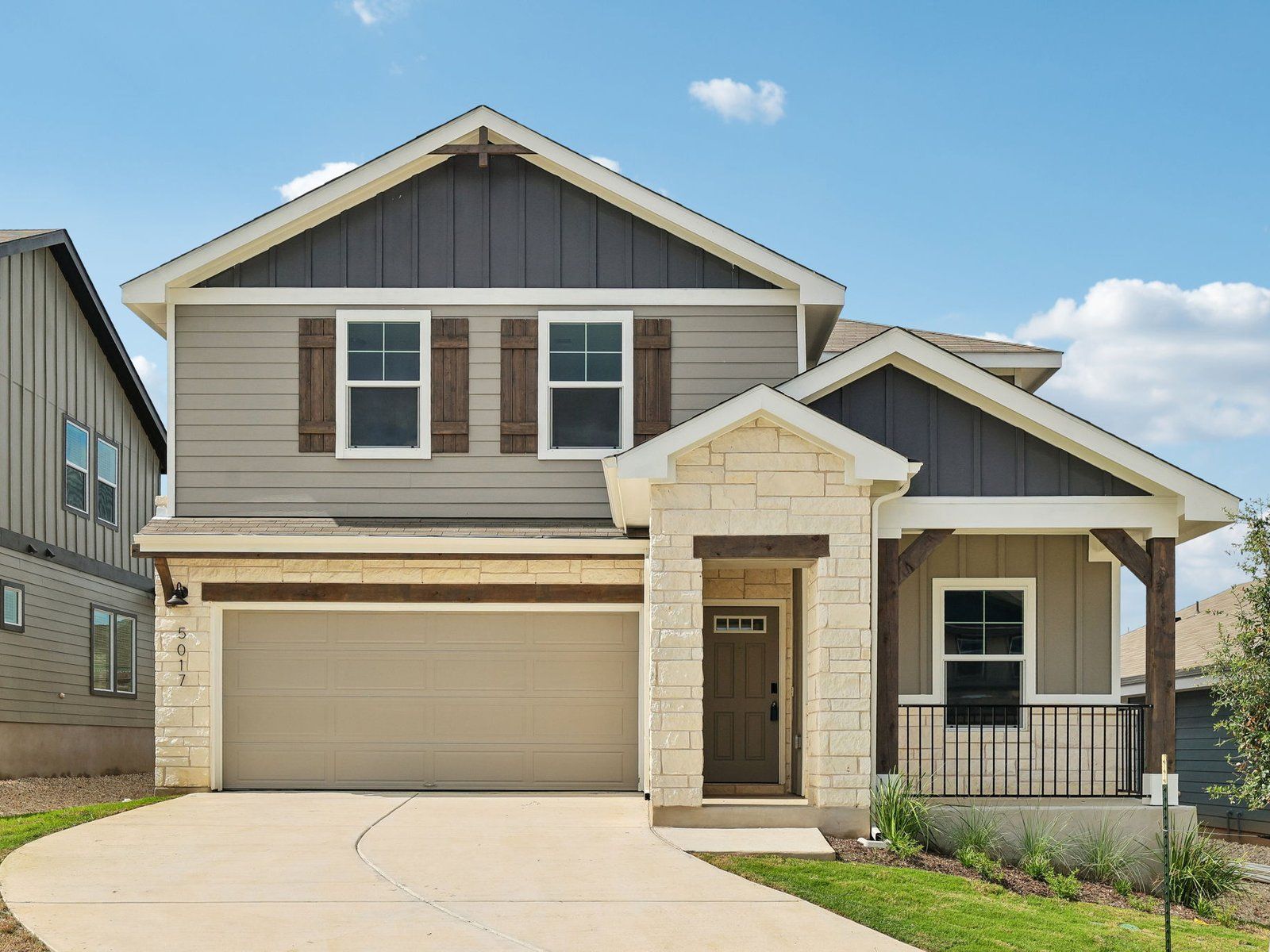 The Winedale (880) - Lexington Parke: Del Valle, Texas - Meritage Homes