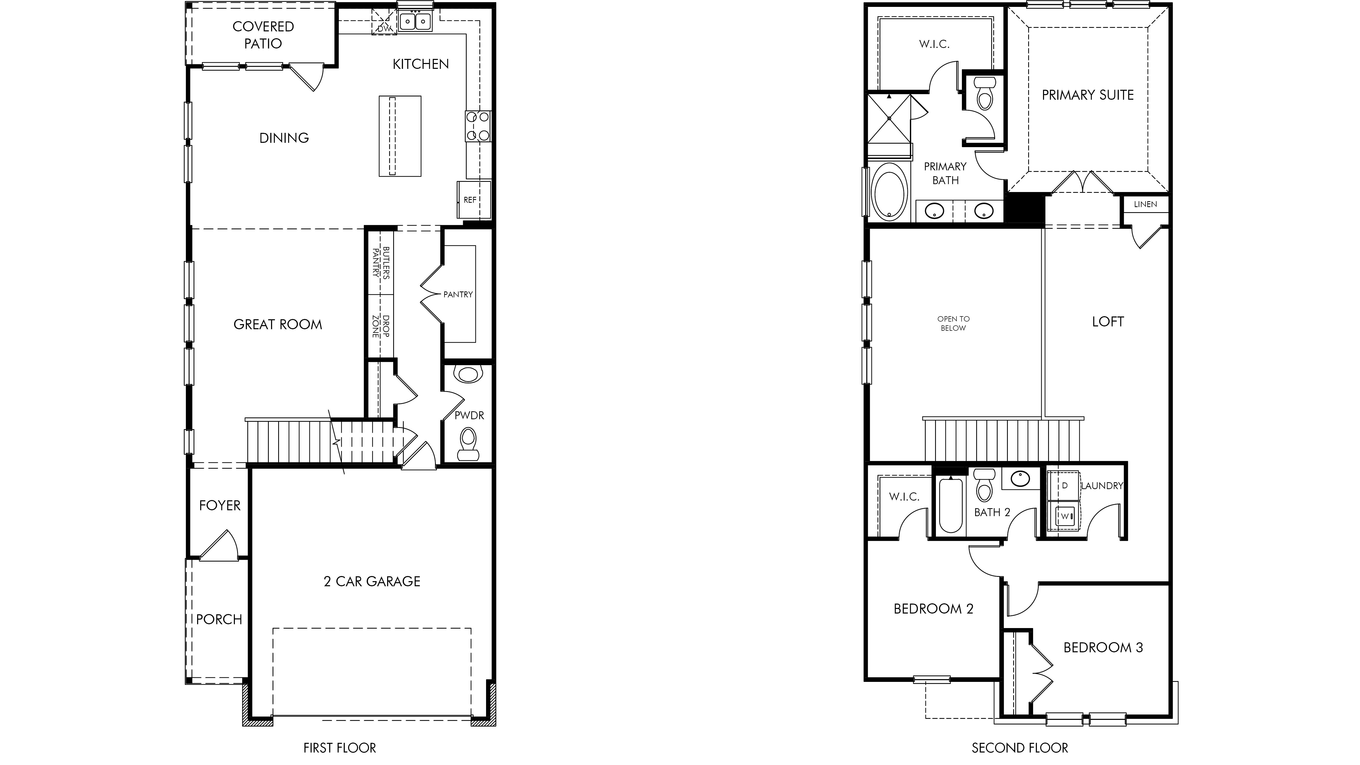 The Hudson (S155) - Katy Grand Village - City Series: Katy, Texas - Meritage Homes