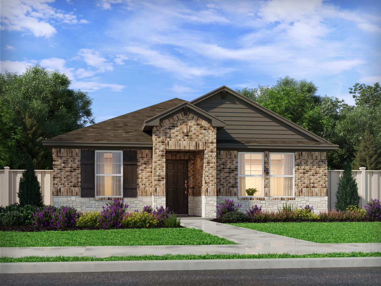 The Coronado (740) - Colony at Cole Springs - Arbor Collection: Buda, Texas - Meritage Homes
