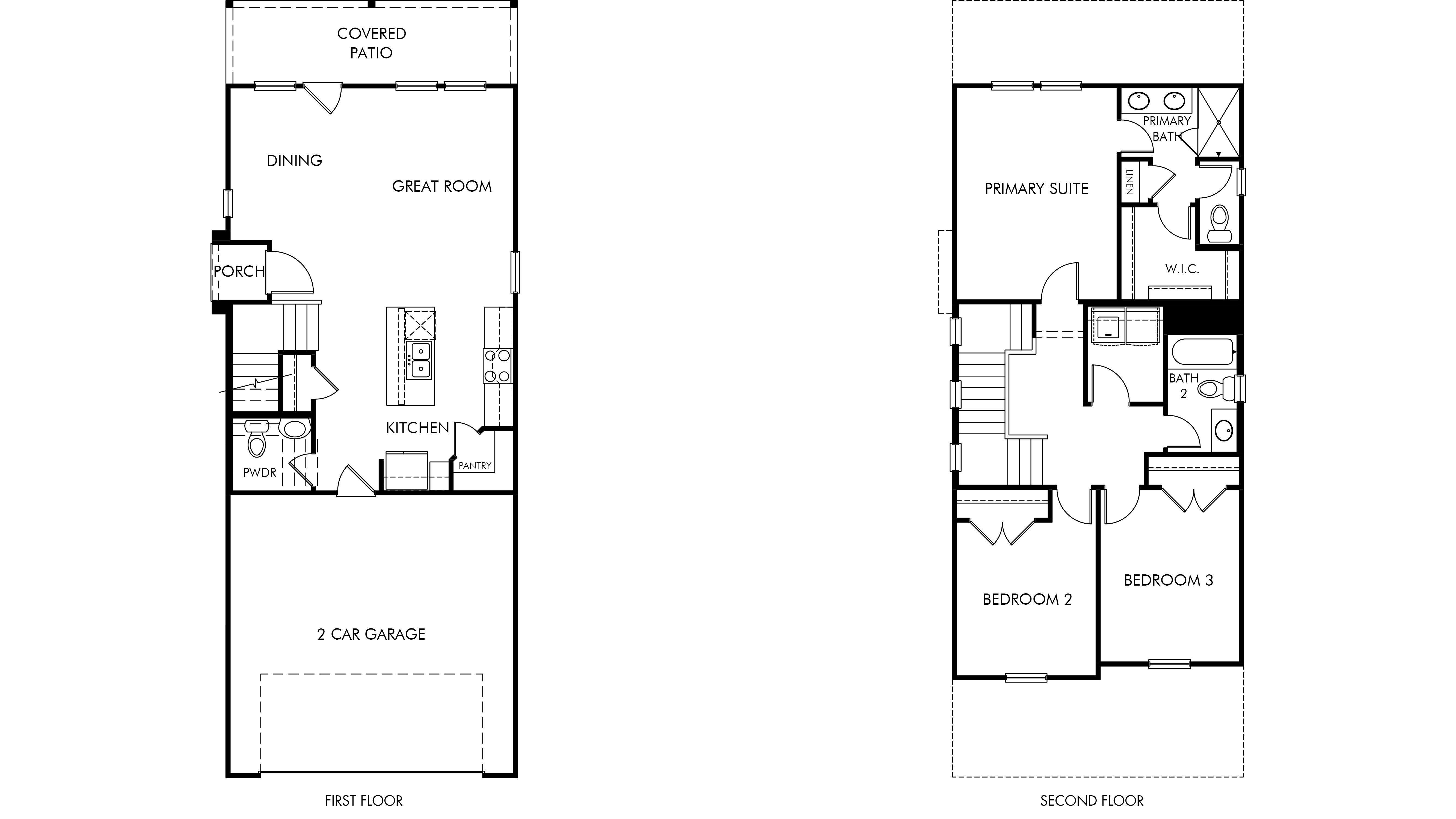 The Avery (S110) - Pinewood Trails - City Series: Atascocita, Texas - Meritage Homes