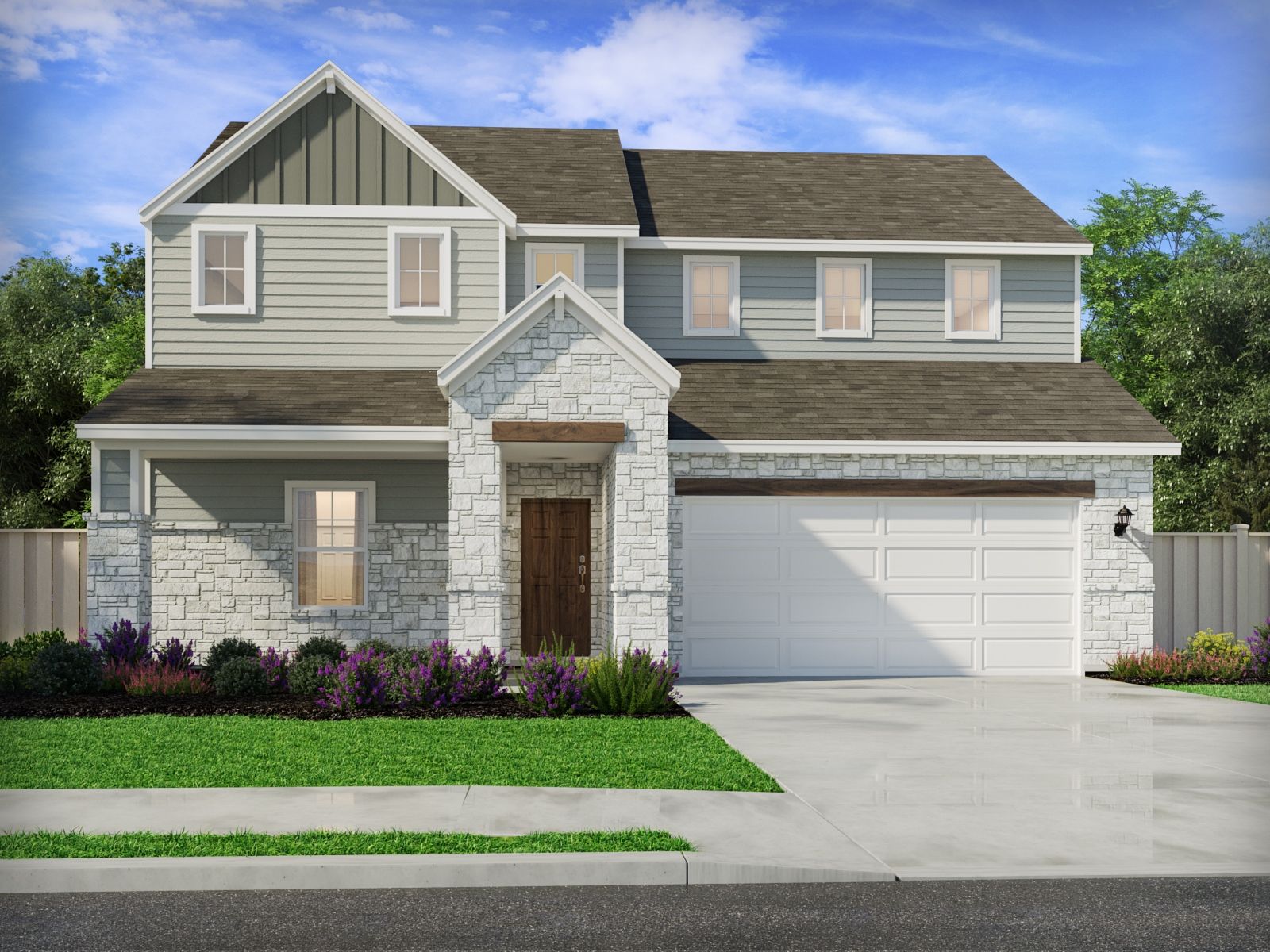 The Kessler (454) - Colony at Cole Springs - Boulevard Collection: Buda, Texas - Meritage Homes