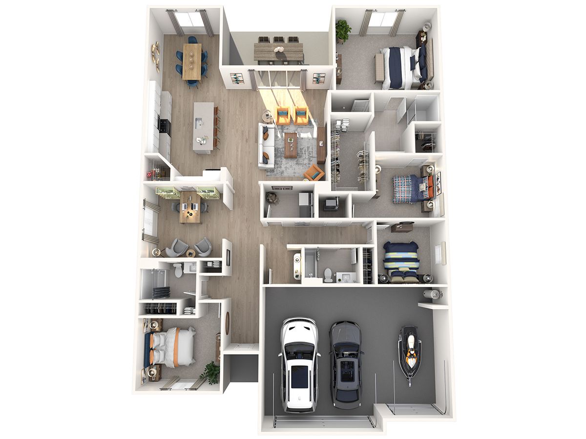 Floorplan overview
