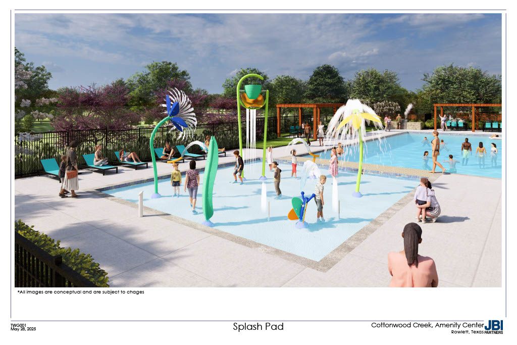 Kid's Splash Pad | Amenity Photography