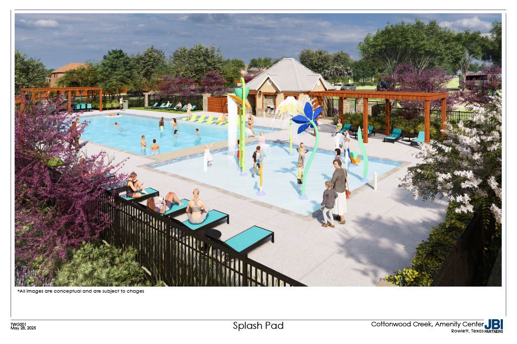 Kid's Splash Pad | Amenity Photography