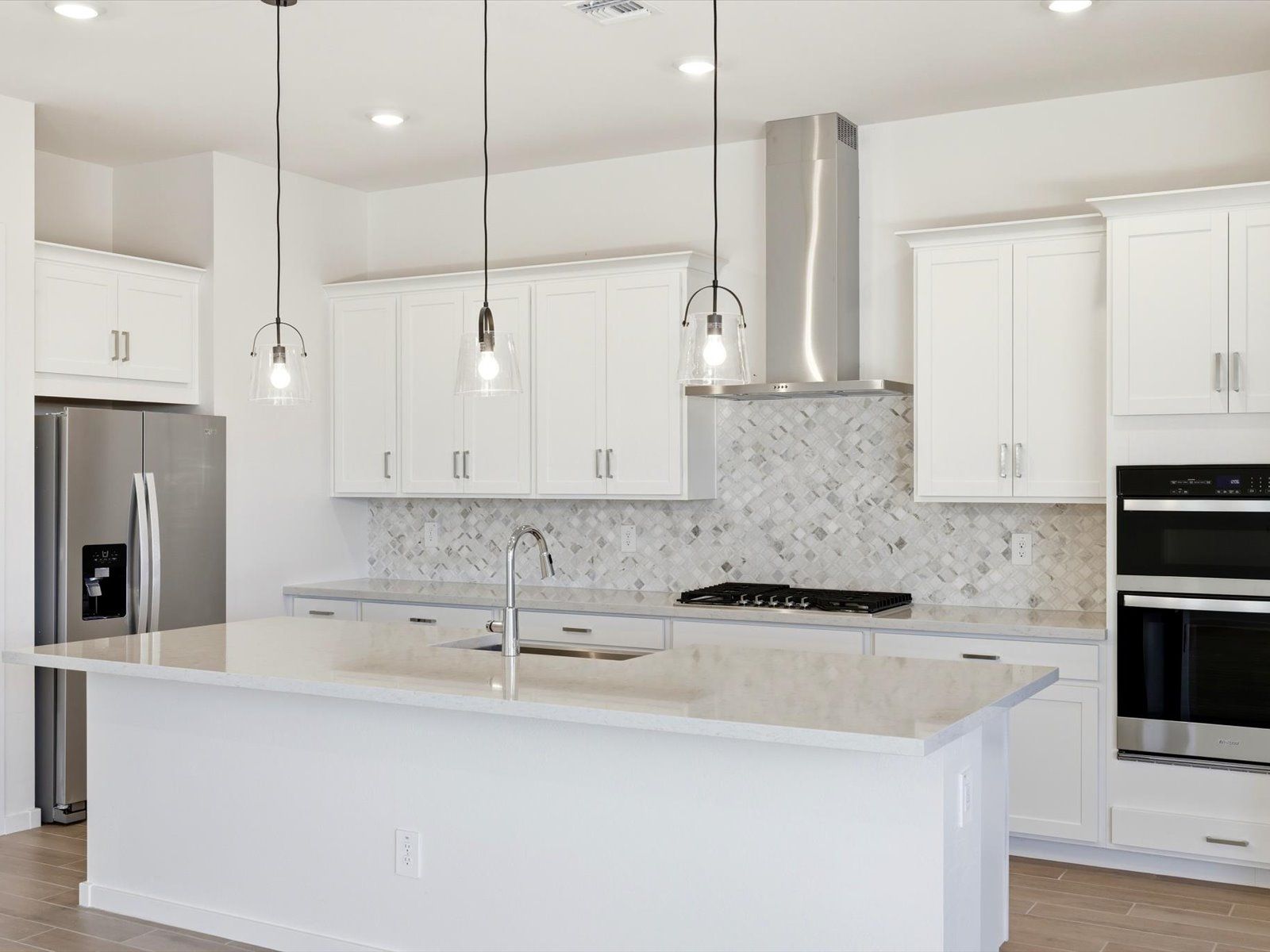 The Amber floorplan interior photo taken at a Meritage Homes community in Goodyear, AZ.