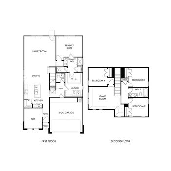 The Matador (870) - Legendary Trails - Premier Series: Cibolo, Texas - Meritage Homes