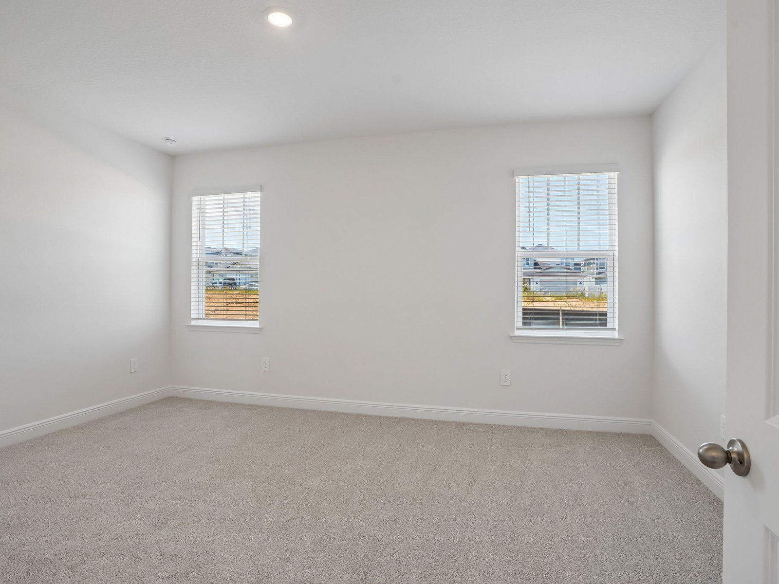 Primary bedroom in the Sycamore floorplan