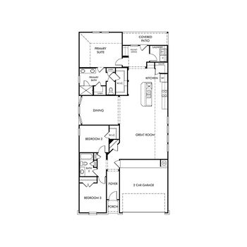 The Rio Grande (3010) - Heights of Barbers Hill: Baytown, Texas - Meritage Homes