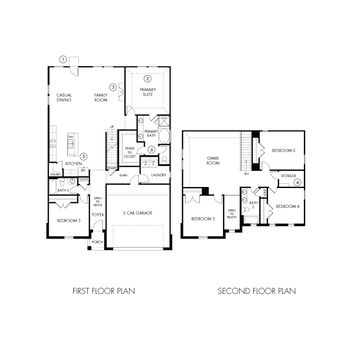 The Kessler (C454) - Pine Lake Cove - Classic Series: Montgomery, Texas - Meritage Homes
