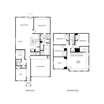 The Reynolds (890) - Royal Crest: San Antonio, Texas - Meritage Homes