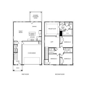 The Bryce (375) - Turner's Crossing - Americana Collection: Buda, Texas - Meritage Homes