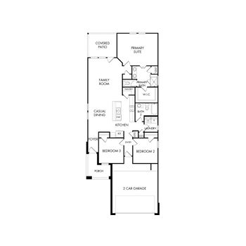 The Glacier (N304) - Montgomery Oaks - Premier: Conroe, Texas - Meritage Homes