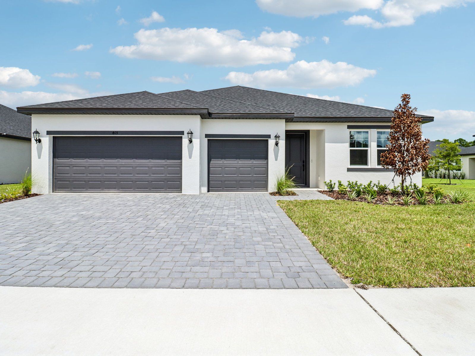 Front exterior of 405 Brookhaven Trail