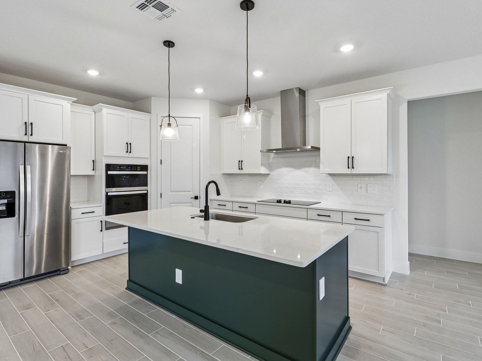 Kitchen in the Coral floorplan