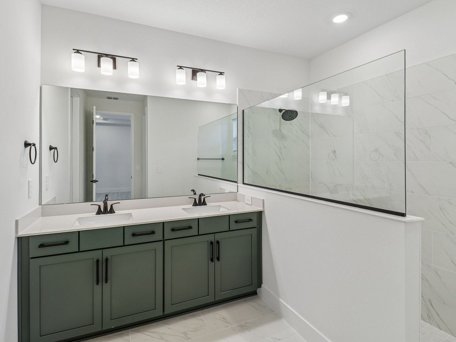 Primary bathroom in the Coral floorplan