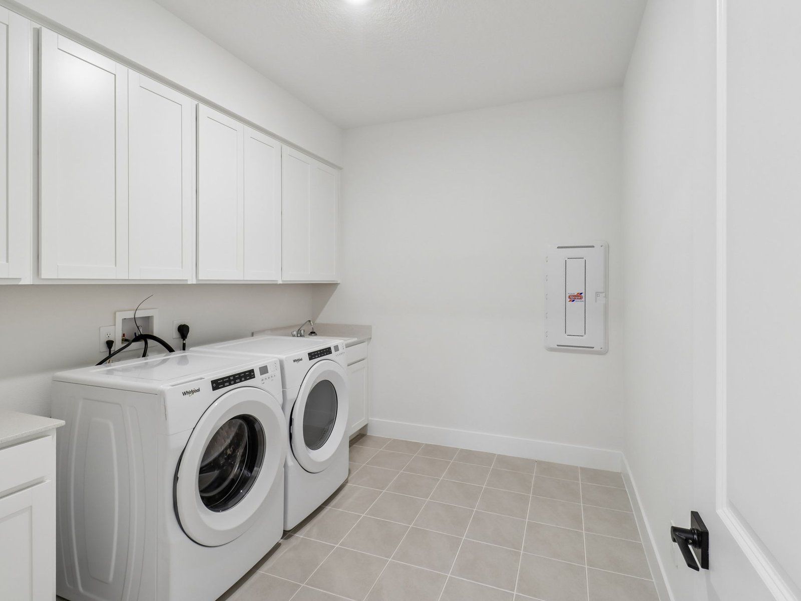 Laundry room in the Zircon floorplan