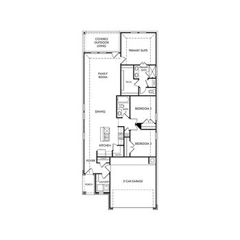 The Cascade (330) - Travena - Americana Collection: Georgetown, Texas - Meritage Homes