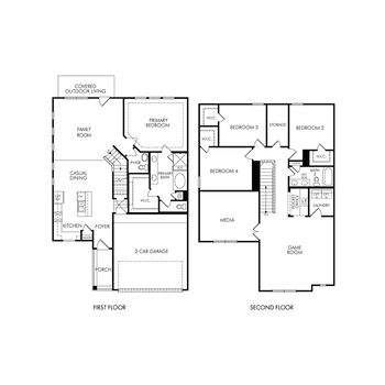 The Chalet (2503) - Katy Grand Village - Luxe Series: Katy, Texas - Meritage Homes