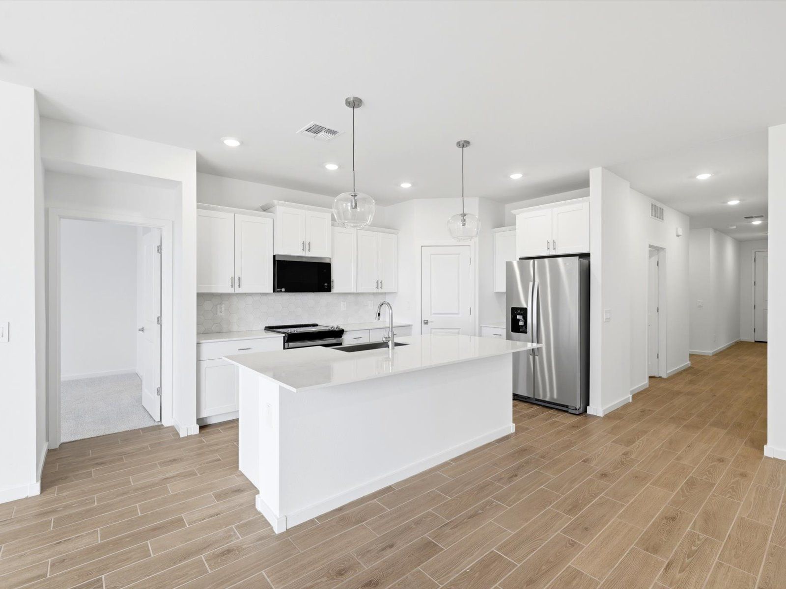 Interior image taken at a Meritage Homes community in San Tan Valley, AZ.