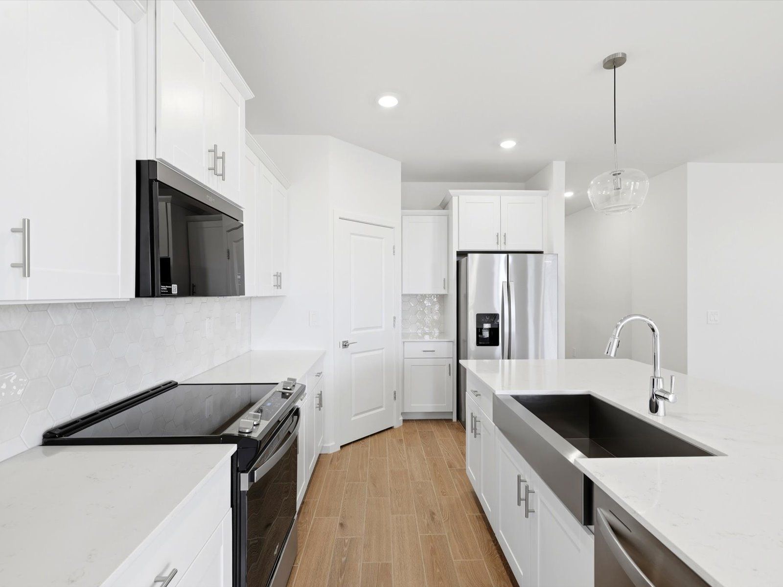 Interior image taken at a Meritage Homes community in San Tan Valley, AZ.
