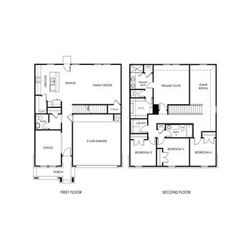 The McCoy (860) - Remington Ranch: San Antonio, Texas - Meritage Homes