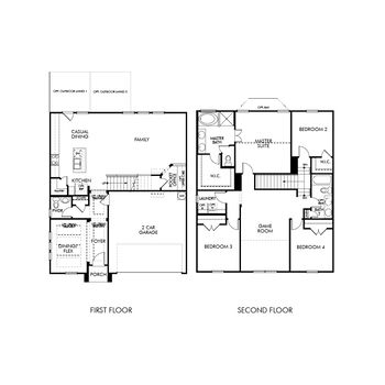 The Red River (3006) - Sagebrooke - Premier Series: San Antonio, Texas - Meritage Homes