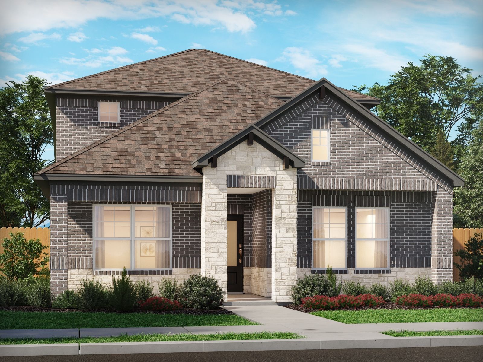 Cibolo Hills West - Spring Series por Meritage Homes en Fort Worth Texas