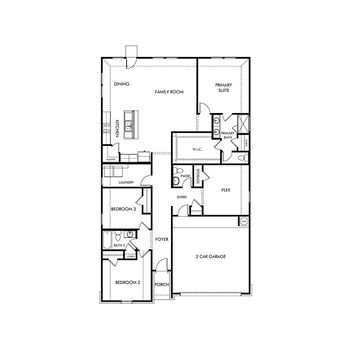 The Fitzhugh (C402) - Legendary Trails - Classic Series: Cibolo, Texas - Meritage Homes