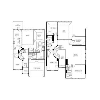 The Pine (4007) - Kingdom Heights: Rosenberg, Texas - Meritage Homes