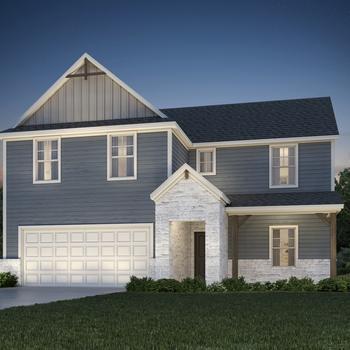The Royal (480) - Prairie Winds - Boulevard Collection: Hutto, Texas - Meritage Homes
