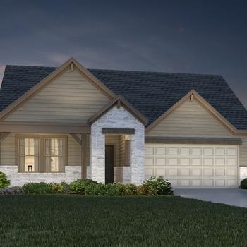 The Preston (C403) - Butler Farms - Boulevard Collection: Liberty Hill, Texas - Meritage Homes
