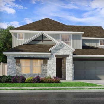 The Pearl (452) - Colony at Cole Springs - Boulevard Collection: Buda, Texas - Meritage Homes