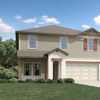 The McCoy (860) - Butler Farms - Reserve Collection: Liberty Hill, Texas - Meritage Homes