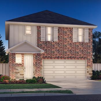 The Bryce (375) - Butler Farms - Americana Collection: Liberty Hill, Texas - Meritage Homes