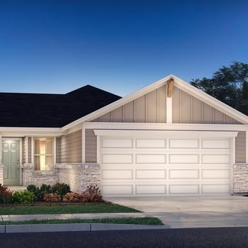 The Congaree (340) - Lexington Parke: Del Valle, Texas - Meritage Homes
