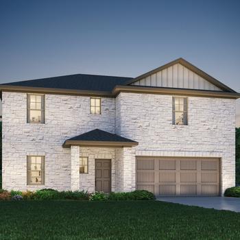 The McKinnon (C451) - Butler Farms - Boulevard Collection: Liberty Hill, Texas - Meritage Homes
