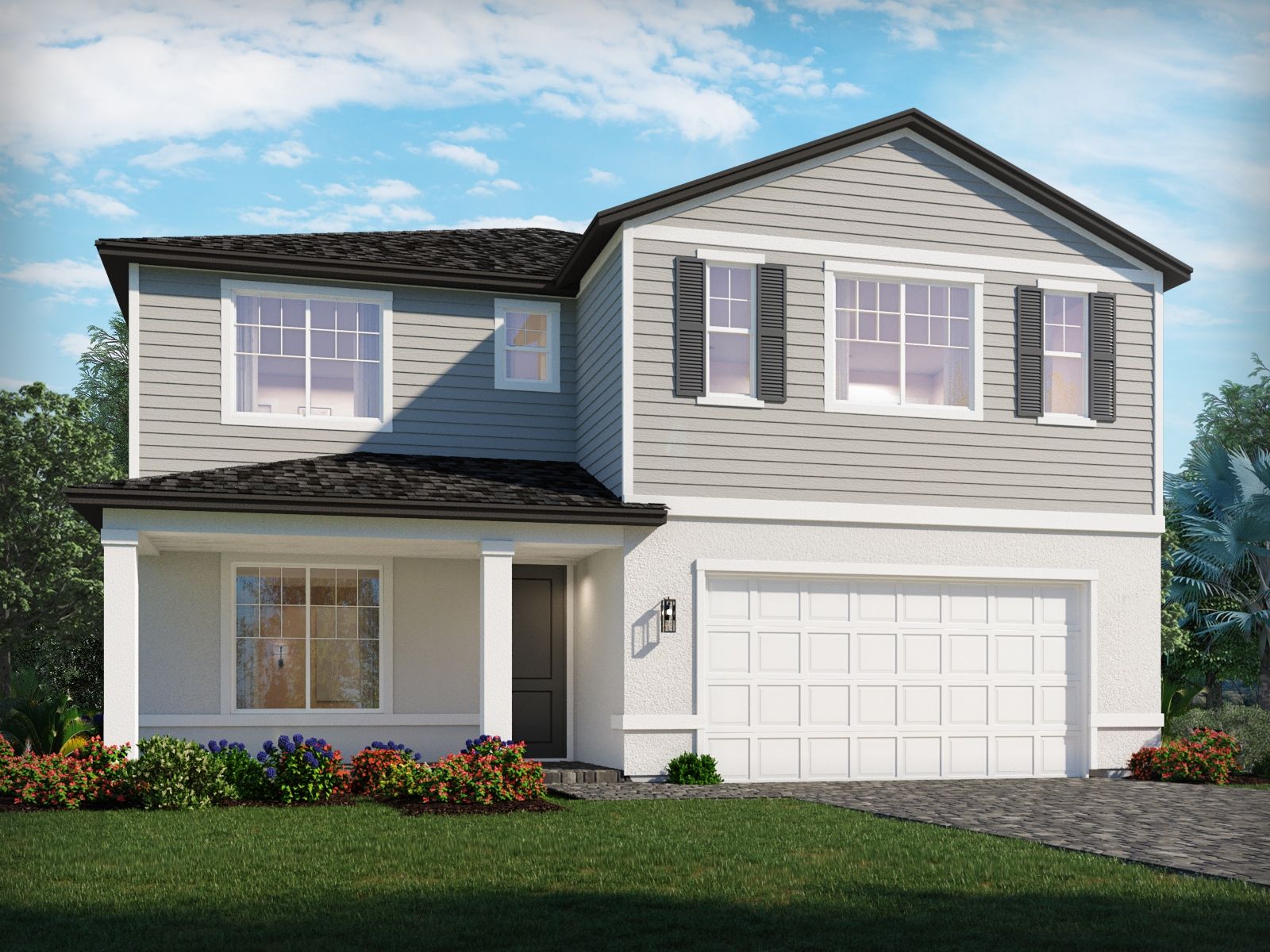 Floyd - Oaks at Lake Standish: Apopka, Florida - Meritage Homes